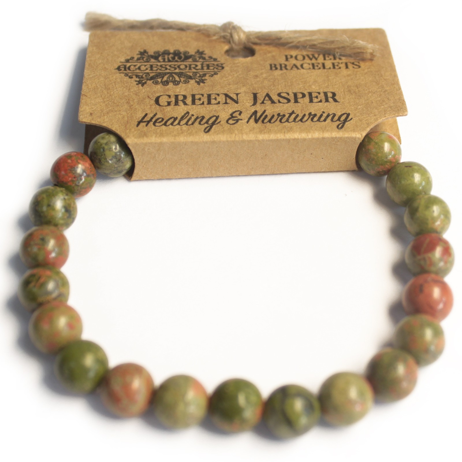 Pulsera Jaspe Verde – Energía y armonía natural