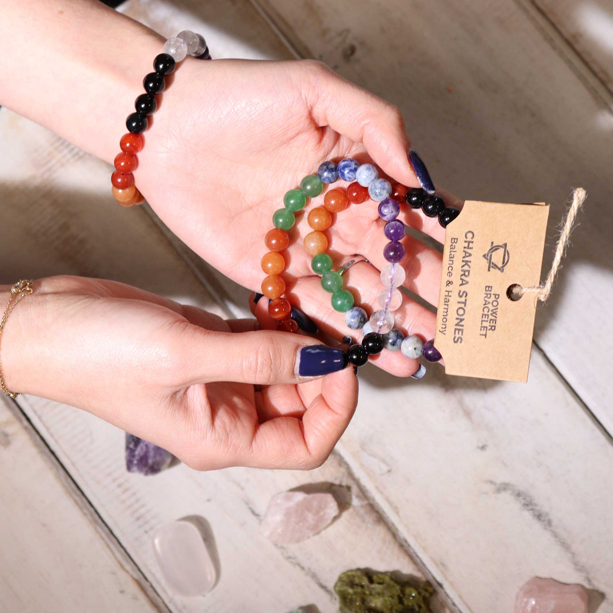 Pulsera de los chakras con piedras naturales | Energía y equilibrio - Imagen 3