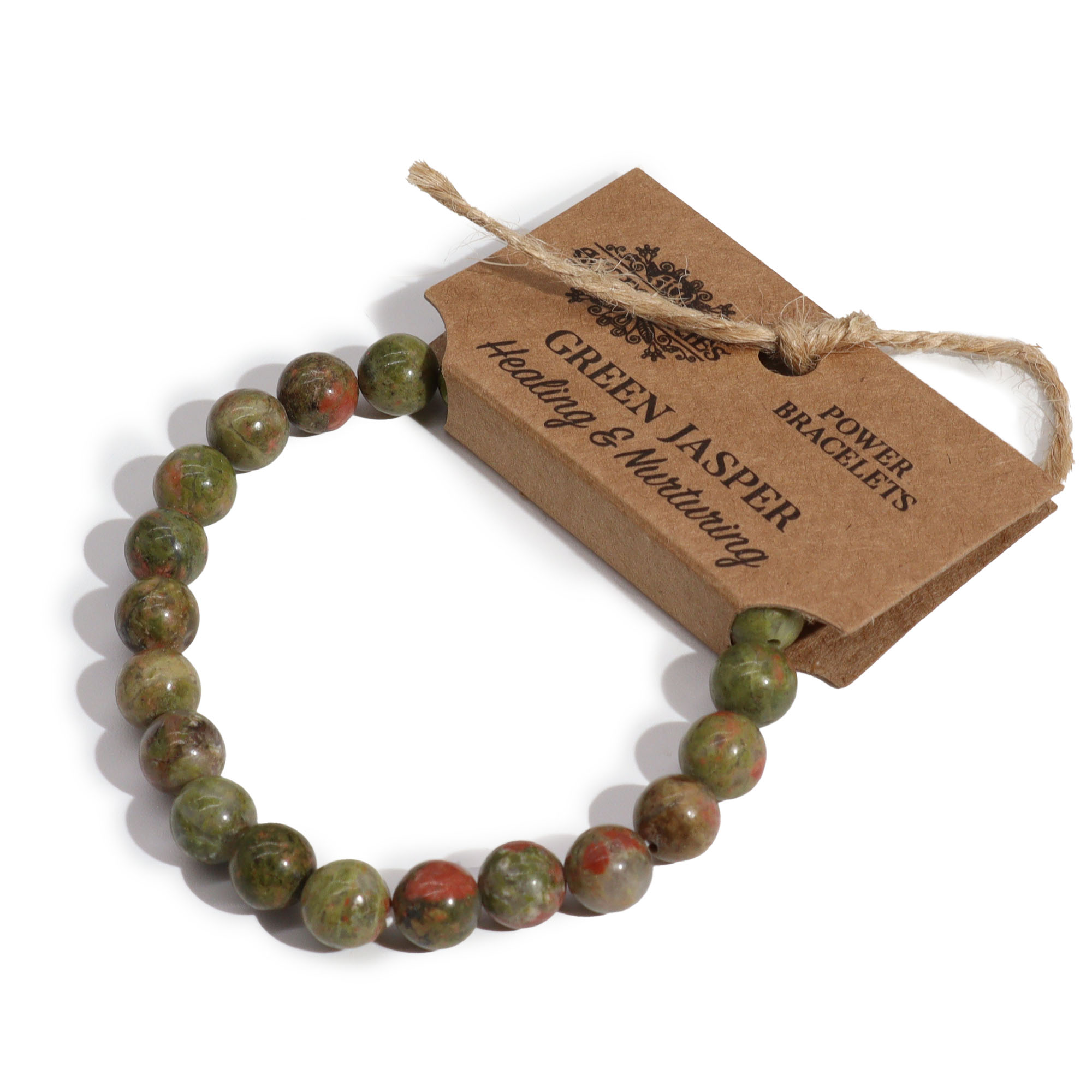 Pulsera Jaspe Verde – Energía y armonía natural - Imagen 2