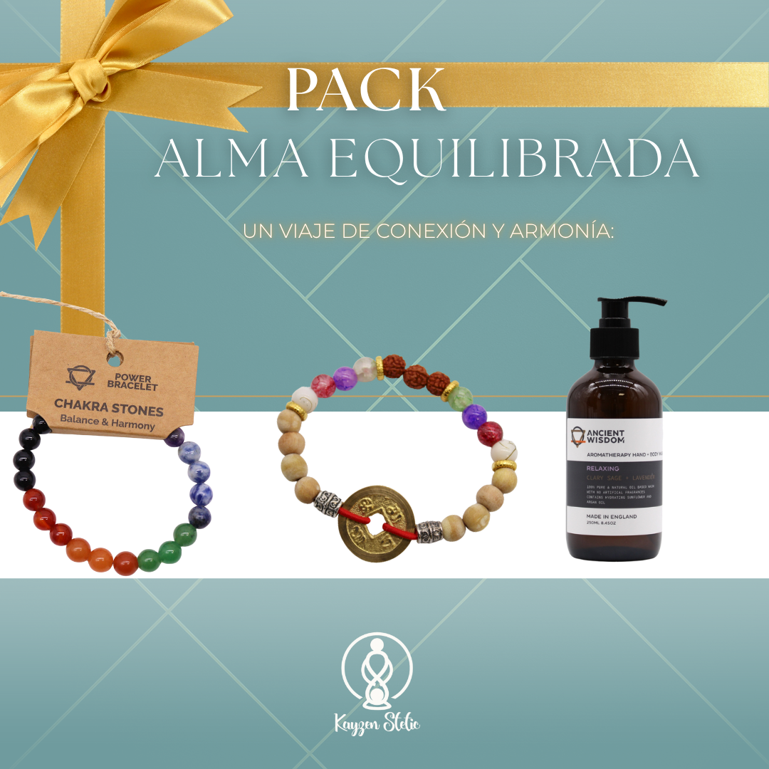 Pack energético con chakras y aromaterapia – Armonía interior